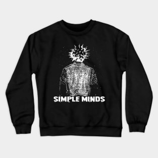 simple minds get punk Crewneck Sweatshirt